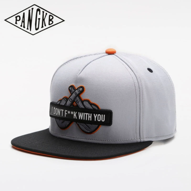 PANGKB Brand WHIY YOU CAP white Hip Hop sports snapback hat men women adult outdoor football casual sun baseball cap bone