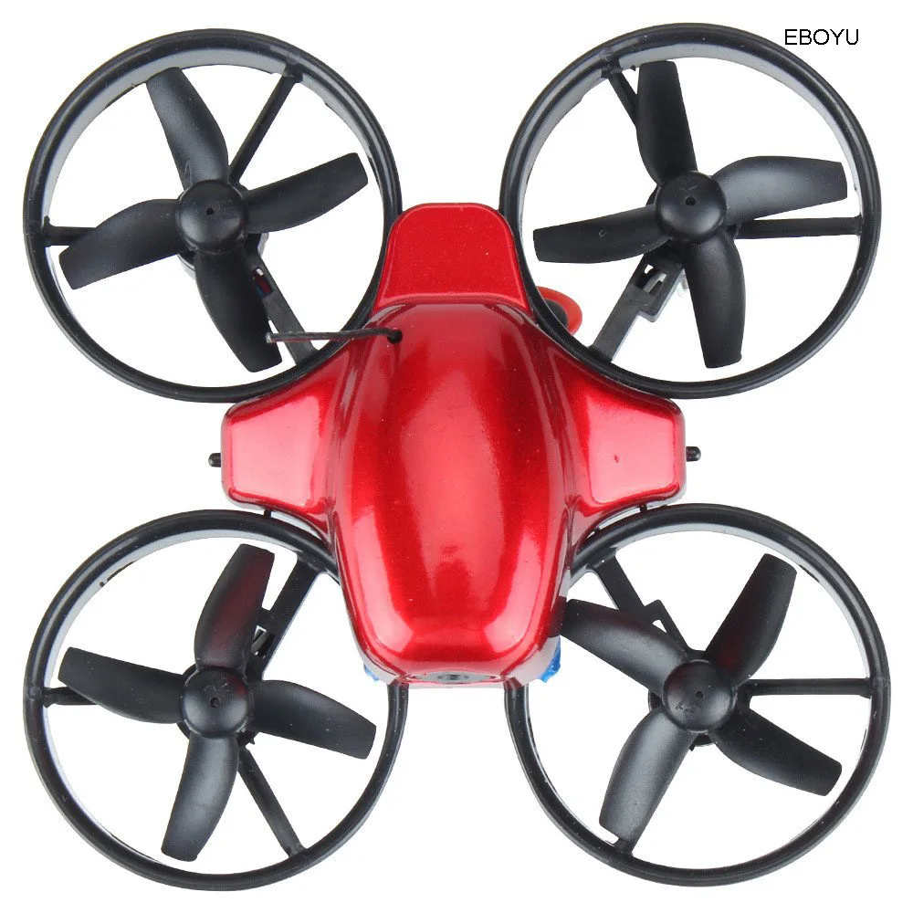 EBOYU – Drone SG100 RC avec WiFi FPV, caméra HD 0,3 mp, maintien d'altitude, Mode sans tête, formation, jouet quadricoptère éducatif