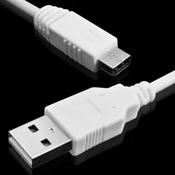 USB Charger Power Supply Charging Cable Data Cord for Nintendo Wii U Gamepad for Nintend WiiU Controller Joypad