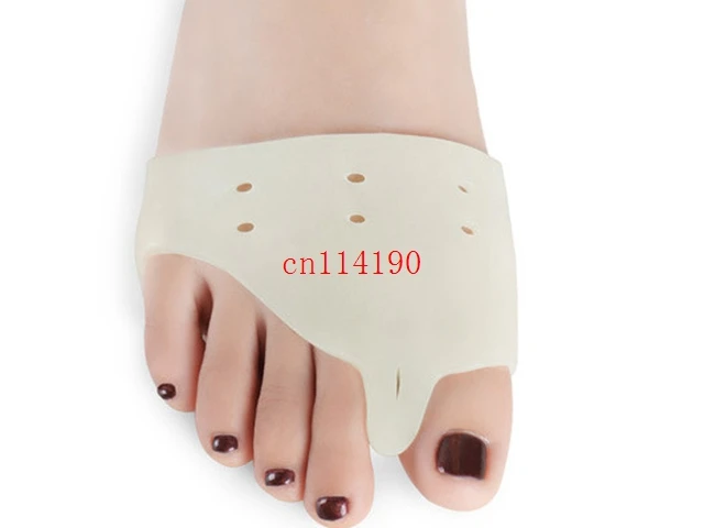 

100pcs/lot(=50pairs) Free Shipping special hallux valgus bicyclic thumb orthopedic braces to correct daily silicone toe big bone