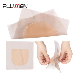 Wholesale Top Silk Base Lace Net Basement Foundation For Making Wigs 4x4 Inch 13x4 Inch Frontal Closure Net Hair Weaving Net 1PC