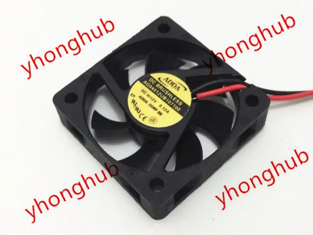 

ADDA AG04012UB107100 DC 12V 0.12A 40X40X10mm Server Cooling Fan