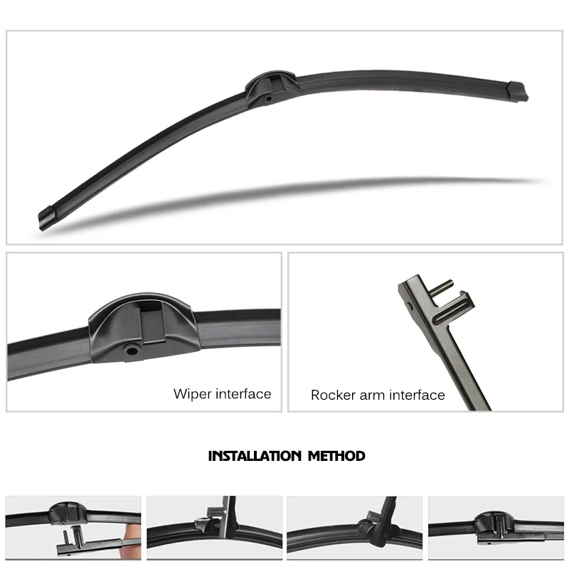 Car Wiper Blade For Mercedes-Benz CL-Class W215/W216 Car Windcreen Wipers Blades Model Year From 1999 To 2016 Fit Side Pin Arm