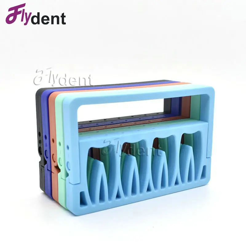 Dental  Plastic Holder for Rotary K H R  files Measuring Instrument  Endodontic File Drill