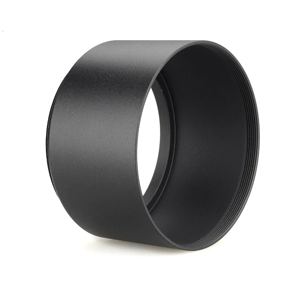Camera Lens Hood Metal Tele Telephoto 49mm 52mm 58mm 55mm 62mm 67mm 72mm 77mm 82mm Screw-in Tubular For Canon Nikon Sony Leica