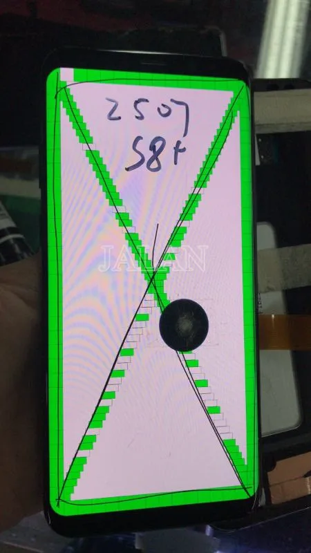 Practice Lcd for Phone Galaxy S8 plus iphone X To 11 pro max touch works lcd display have dot for practice how to do repair Lcd
