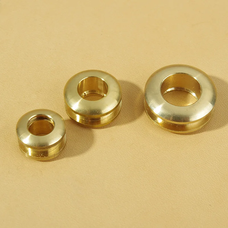 One Pcs 28*15mm Brass Gas Hole Screw Grommets Connection Eyelet DIY Bag Part Handmade Cloth Ring Leather Craft Buckle Hardware