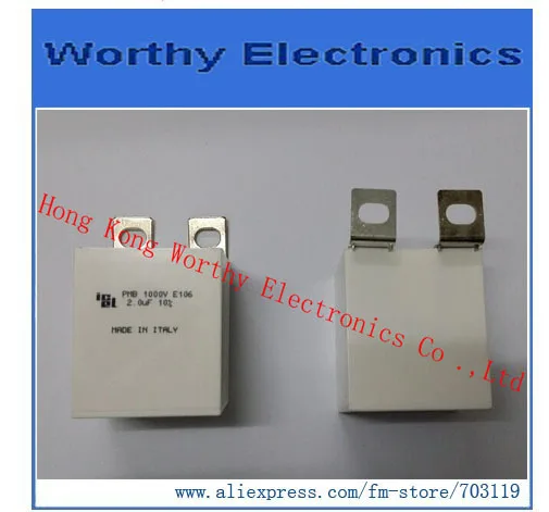 

Free shipping 2pcs/lot PMB 1000V 2uF E 106 2.0uF 10%