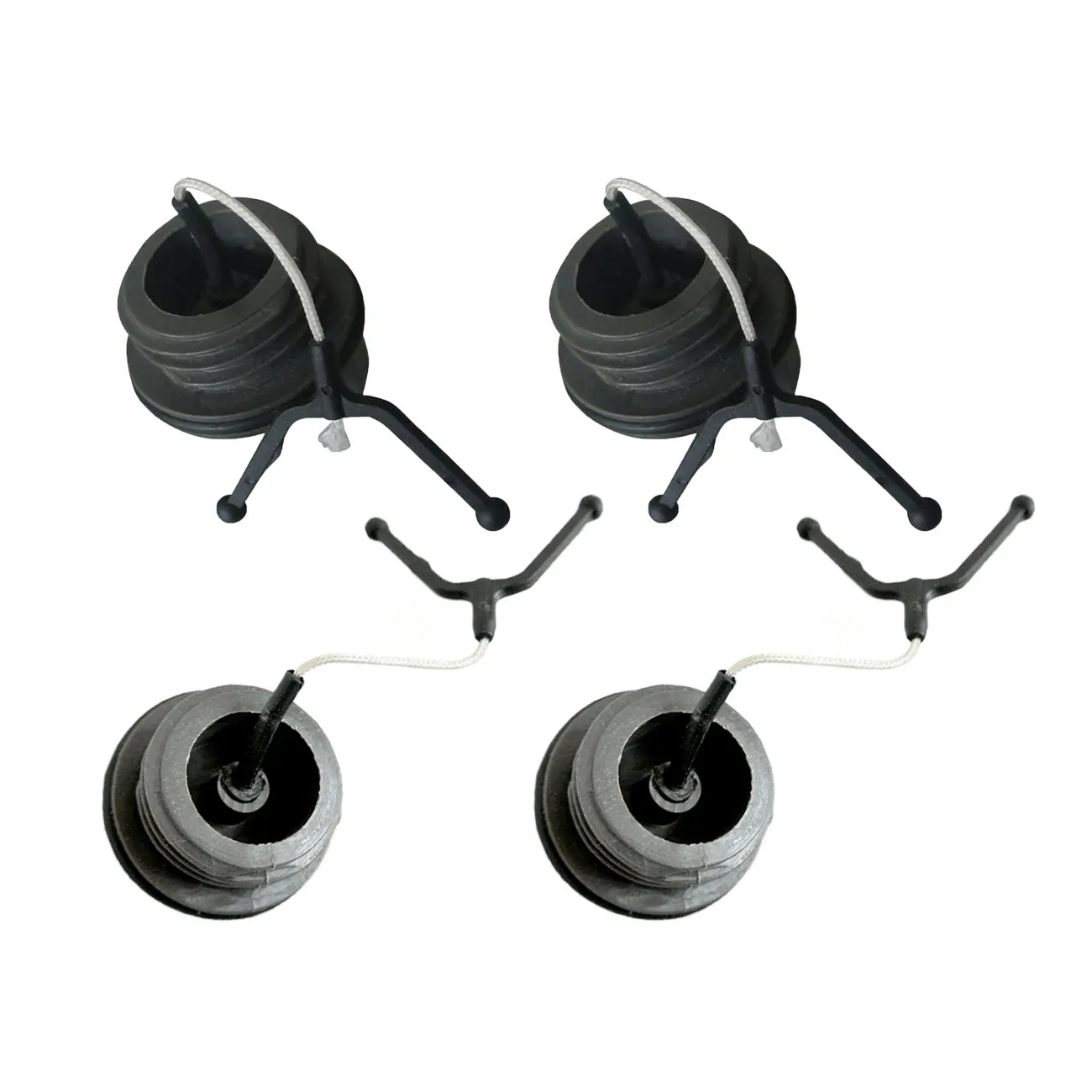 Tappo carburante 2 Set gasolio per HUSQVARNA 36 41 51 254 257 136 137 141 262 254 257