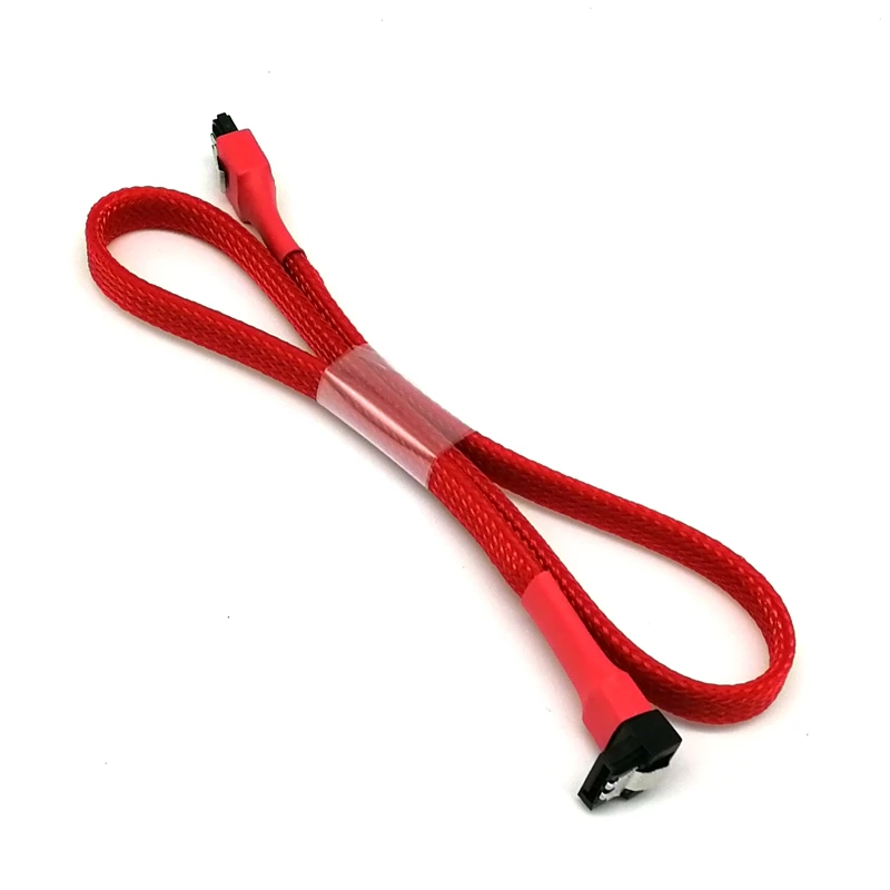 Angitu Tay 6 Gb/giây Dữ Liệu SATA 3.0 Góc 90 Độ Tốc Độ Cao Sata III Cáp Dây Có Khóa Chốt An Toàn Cho Ổ Cứng