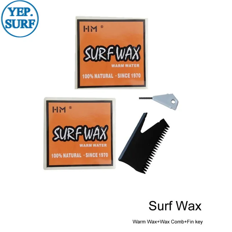 

Surfboard 2 pcs Cold /Wax Warm/Cool/Tropical Water Wax/Base Wax Surfing SUP