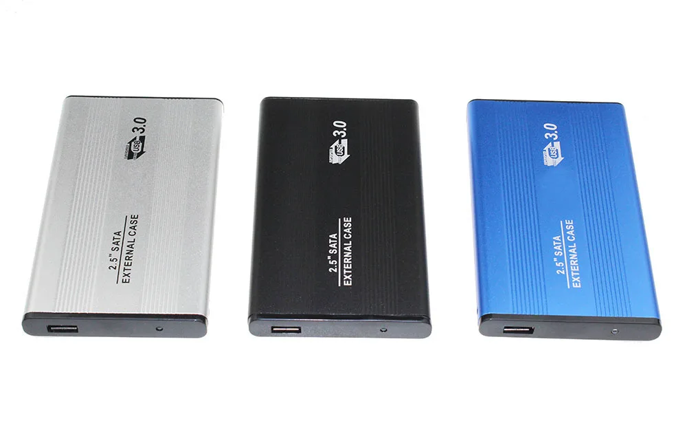 2.5 Inch Notebook SATA HDD Case To Sata USB 3.0 SSD HD Hard Drive Disk External Storage Enclosure Box With USB 3.0 Cable