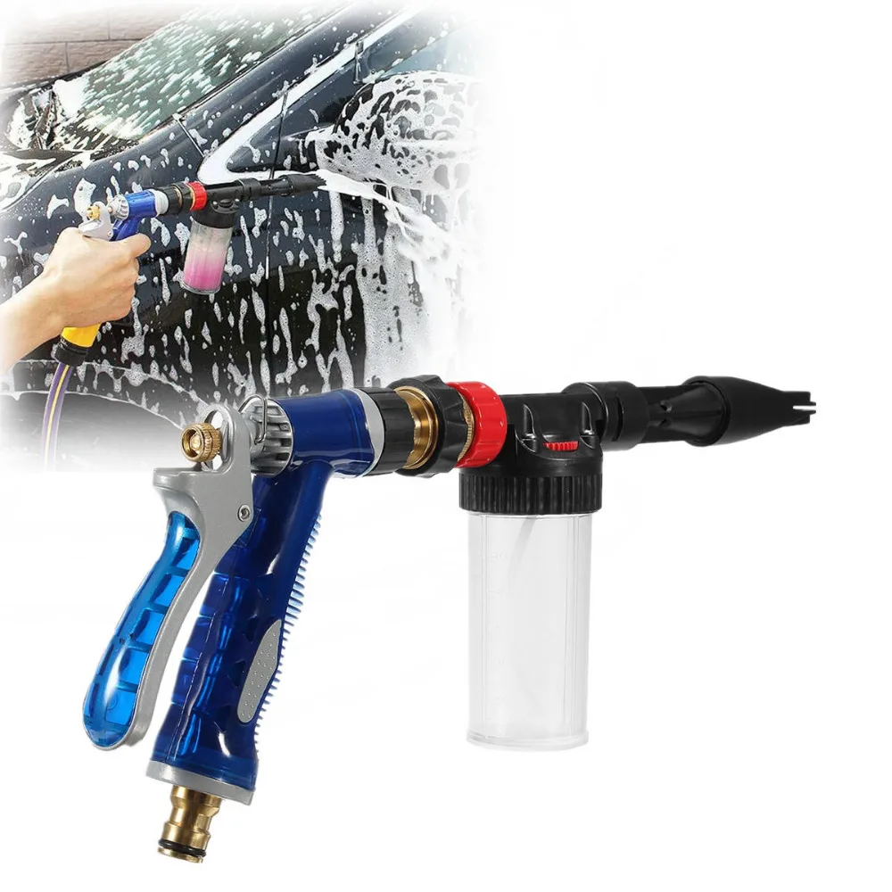 Adjustable Car motorcycle Clean Pressure Washer Foamaster Soap Snow Foam Lance Sprayer Jet