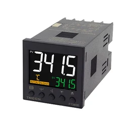 FT3415 LCD Intelligent Pid Temperature Control Meter E5CC Temperature Controller with RS485 Communication 4-20mA Analog