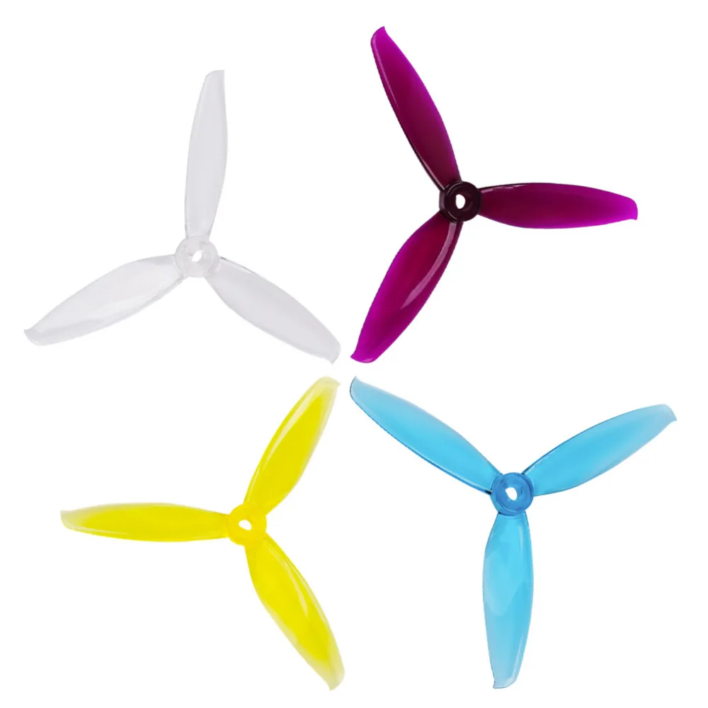 gemfan 5043 5inch 3 blade/tri-blade CW CCW propeller prop compatible 2206 brushless motor for FPV racing drone Freestyle part