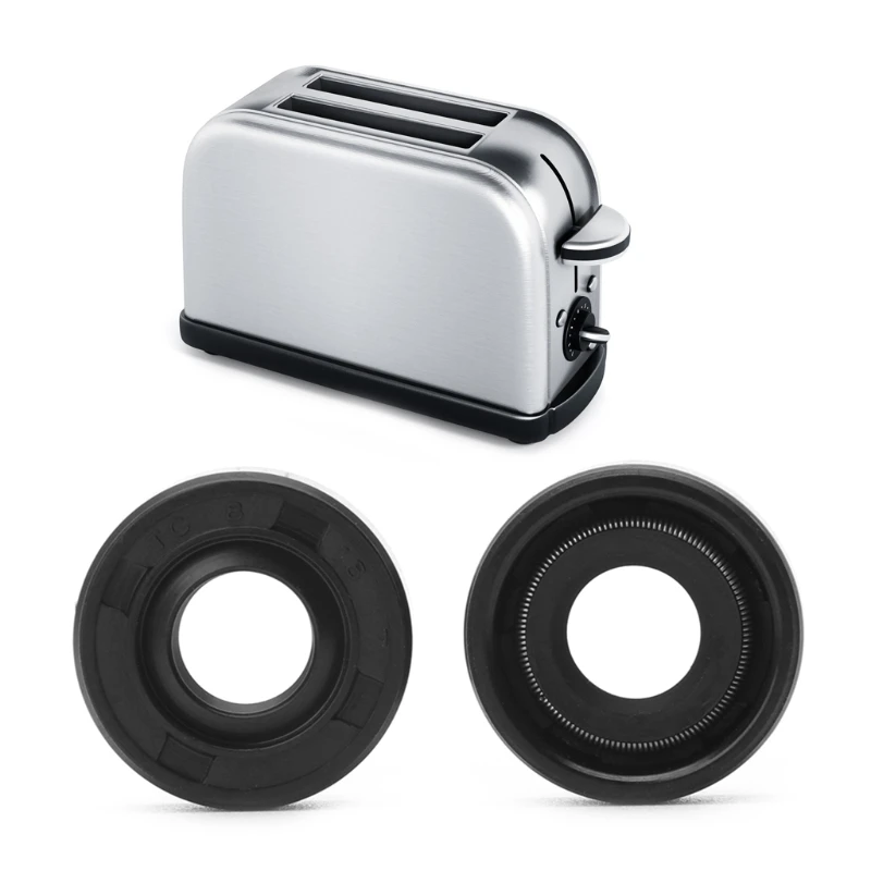 8x18x7mm Wearable Breadmaker Sorbet Machine Blender Repair Parts Oil Seal Ring Mar28