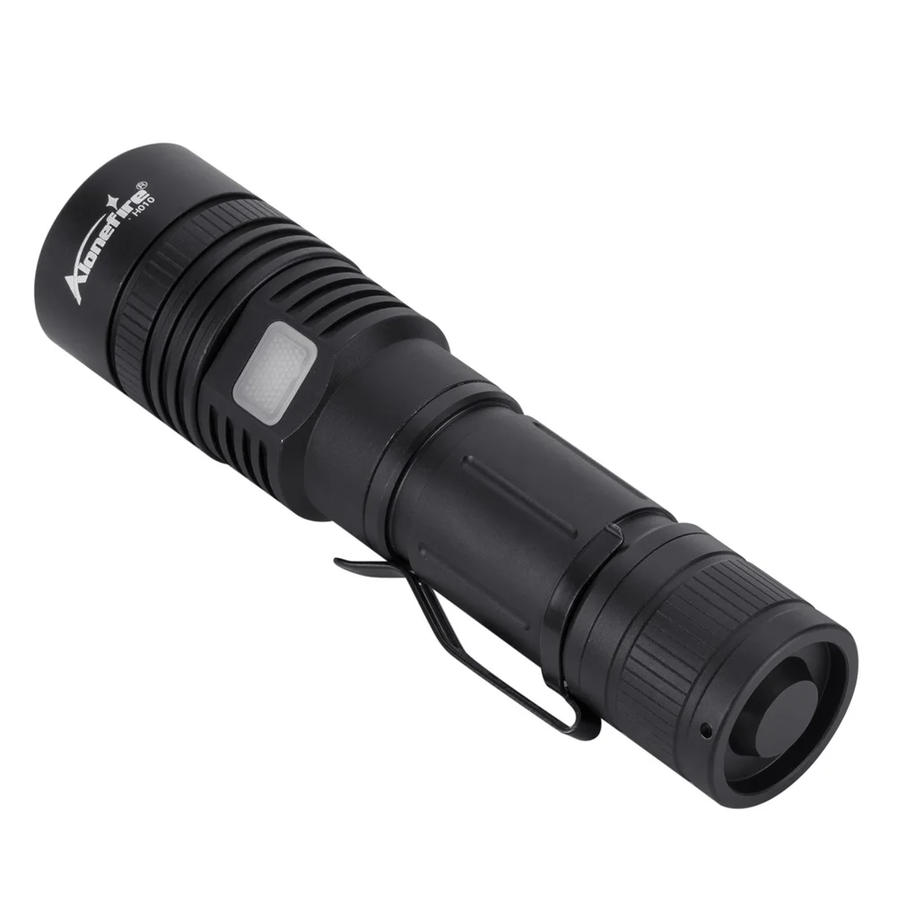 Alonefire H010 Powerful Flashlight 40000LM xhp50.2 usb charging Zoom led torch 18650/26650 Battery Rechargeable hunting light