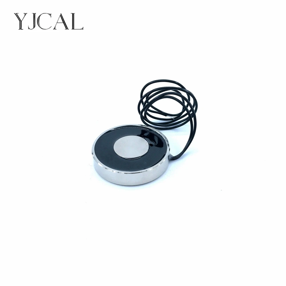 

YJ-38/8 Holding Electric Sucker Electromagnet Magnet Dc 12V 24V Suction-cup Cylindrical Lifting 15KG Gallium Metal China