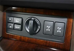 ABS Chrome For Toyota Prado FJ150 2010 - 2016 Car Styling Accessories Four-wheel Drive Adjustment Switch Panel Cover Trim 1Pcs