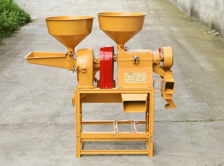 ماكينة طحن محمولة للأرز, طحن حبوب