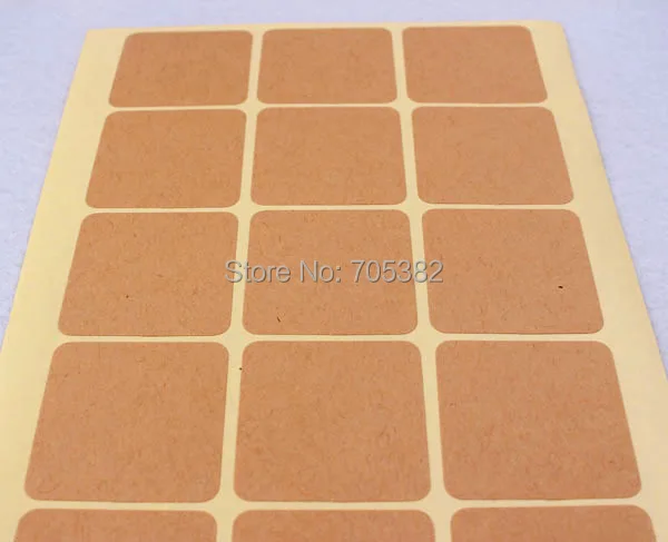 150pcs/lot New Blank Series Seal Kraft Stickers Gift Seal Sticker Good quality(aa-614)