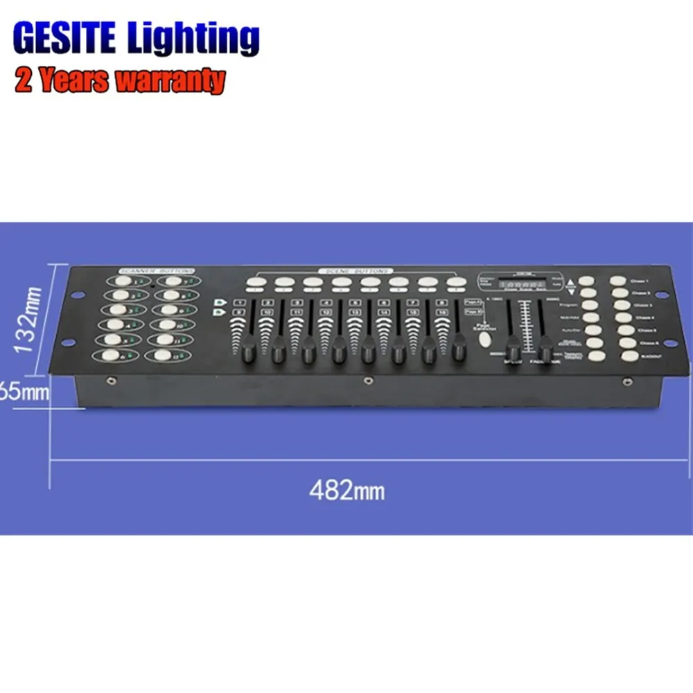 192 DMX Stage Lighting DJ equipment Console for LED Par Moving Head Spotlights