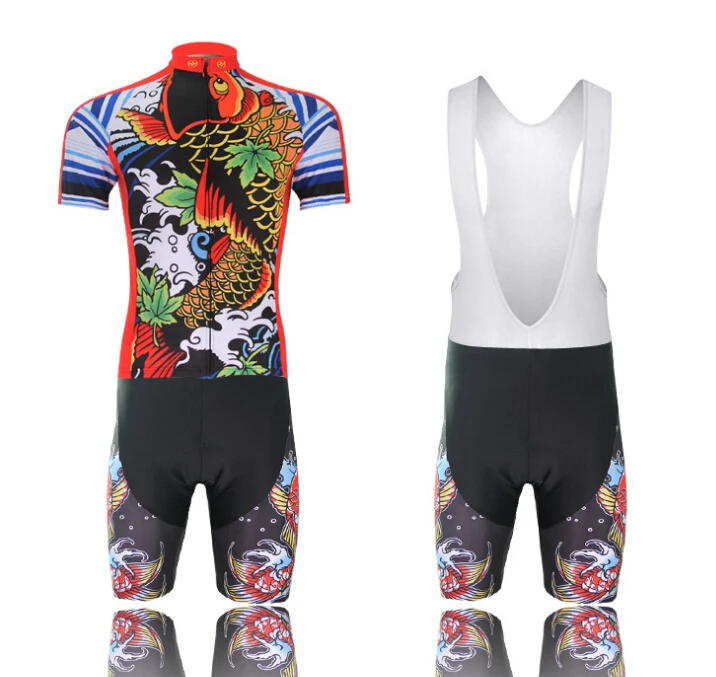 In carp Sportswear Team Cycling clothing //Cycling jersey short sleeve/ Cycling wear/ Washable/Breathable/ Perspiration