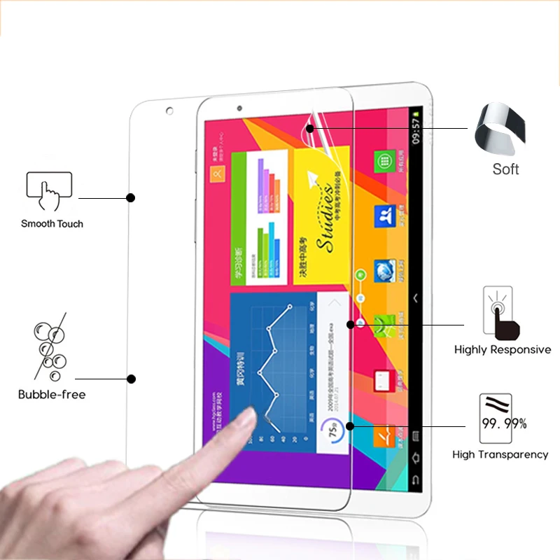 

High clear Glossy films For ReadBoy G35 8.0" tablet pc Anti-Scratches HD LCD Screen Protector Guard Protective Film in stock