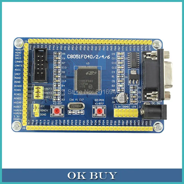 

C8051F040 Core/ Development/ Learning Board/C8051F Minimum Systm/Adapter Plate Full IO Port