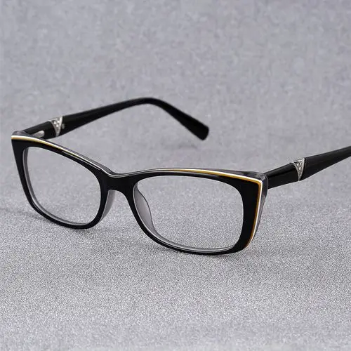 2023 prescription Myopia eye glasses frame female Cat Ear frame eyeglasses for women spectacle acetate optical eyewear frames