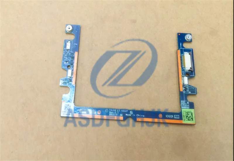 FOR DELL FOR Alienware M14x Touch Pad LED Board W Cable LS-6802P 100% test ok