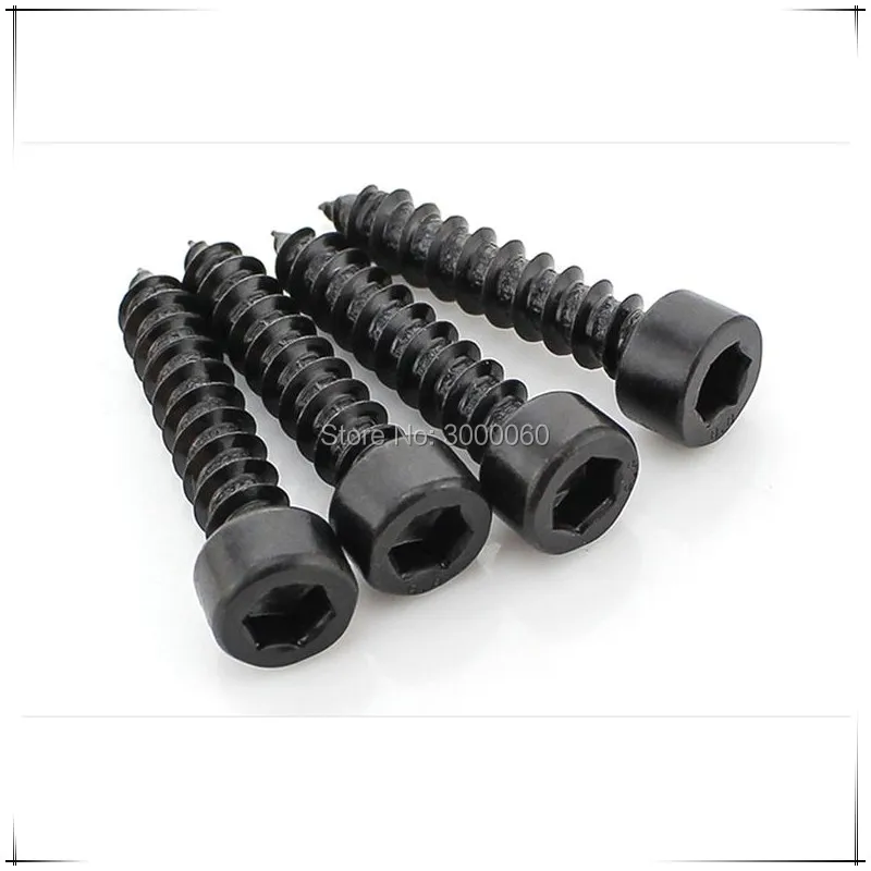 Grade 8.8 Harden Black Oxide Steel Hex Socket Cap Head Sound Model Wood Self Tapping Screw