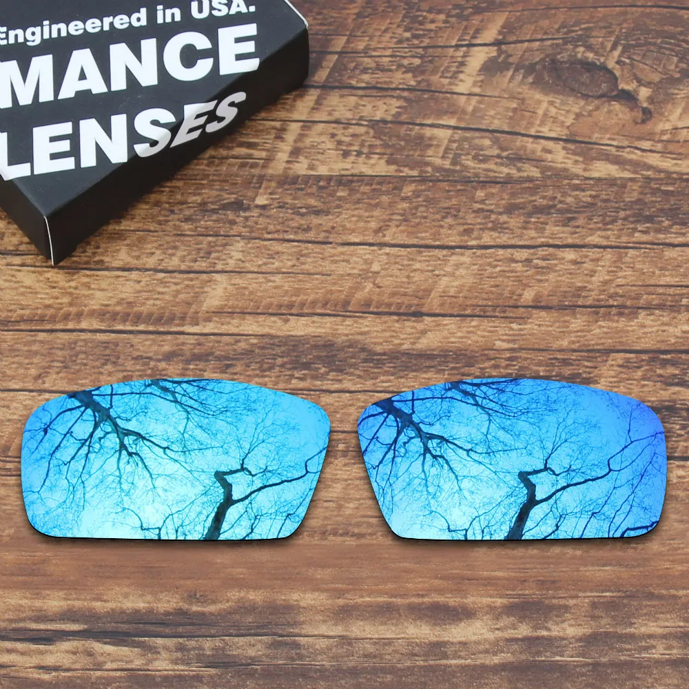 

Millerswap Polarized Replacement Lenses for Oakley Canteen 2006 Sunglasses Blue Mirrored Color (Lens Only)