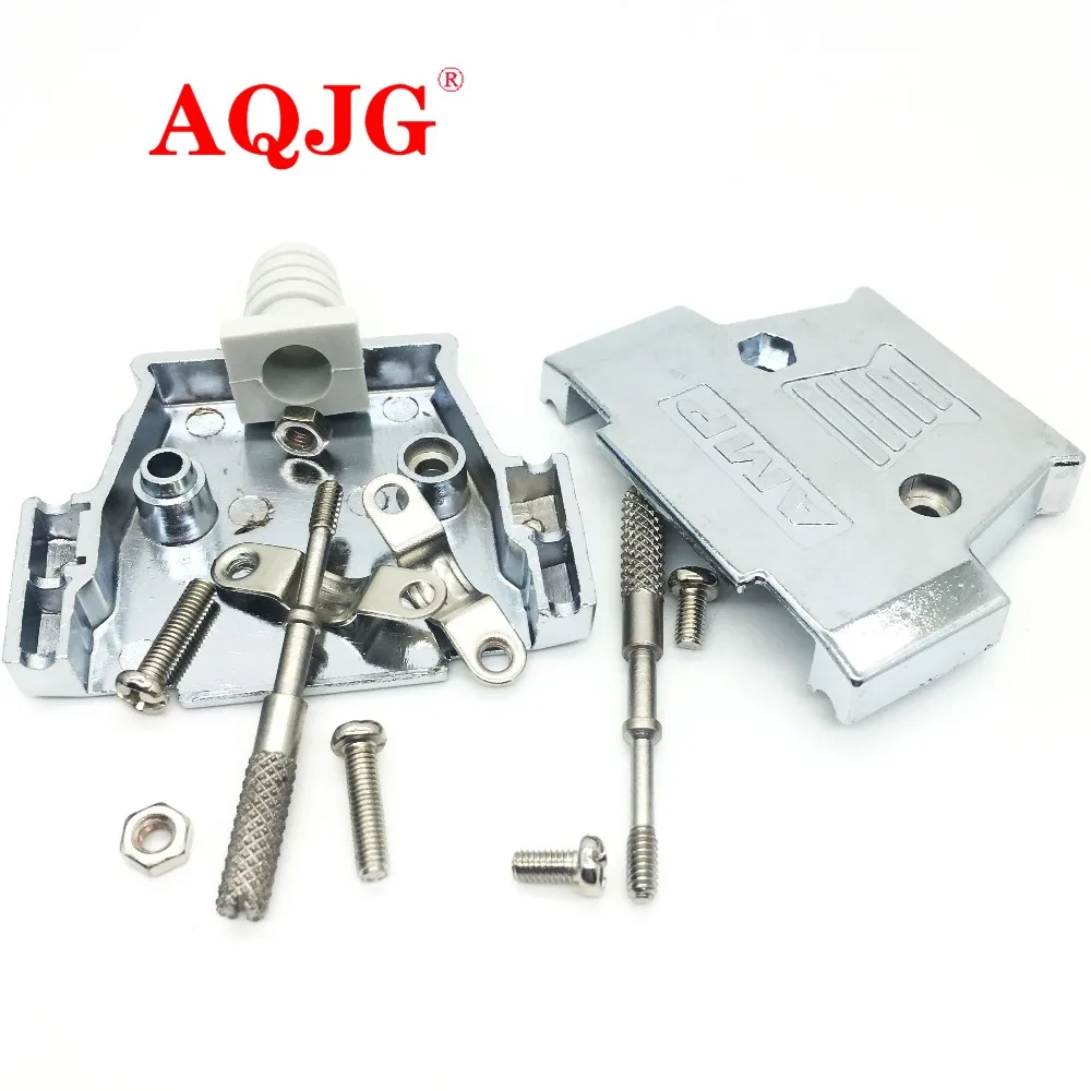 

DB25 Male Plug / Female Socket Metal Shell Kit 2 Rows 25 Pin Serial Port Connector D-SUB 25 Adapters