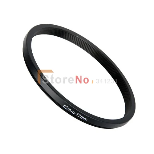 82mm om 77mm 82-77mm metalen lens step down lens filter adapter ring black met tracking nummer
