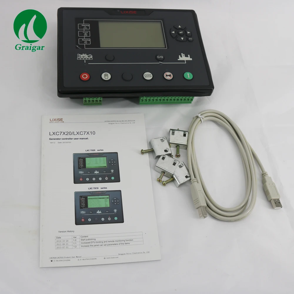 High Hardware Integration Auto Start LXC7210 Diesel Generator Controller
