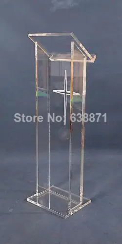 Free Shiping Acrylic lectern / plexiglass lectern / lecterns /church pulpit