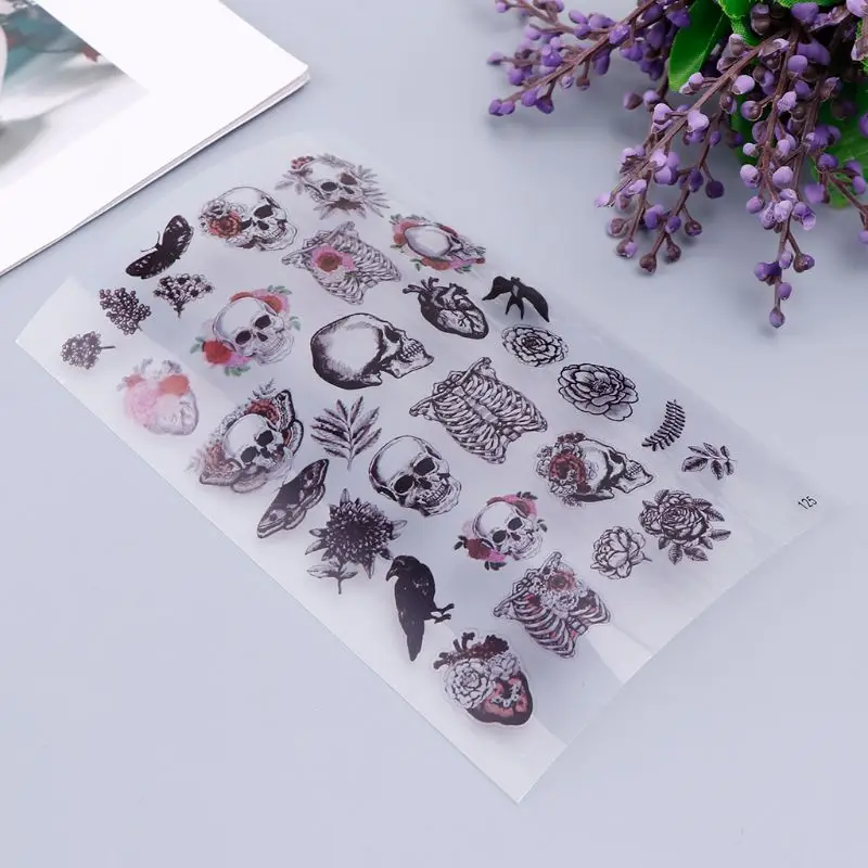 UV Resin Epoxy Resin Crafts Materials Filler Sticker Floral Colorful Translucent Crystal Animal Landscape Jewelry Making Tools