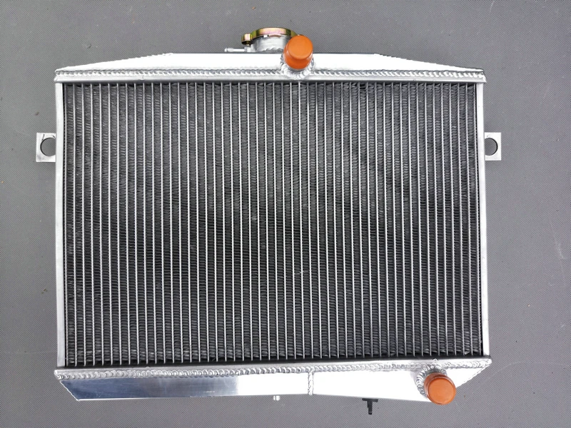 Aluminum Racing Radiator for Volvo Amazon P1800 W/B18 B20 GT M/T 1959-1970 KIT 59 60 61 68 69 70