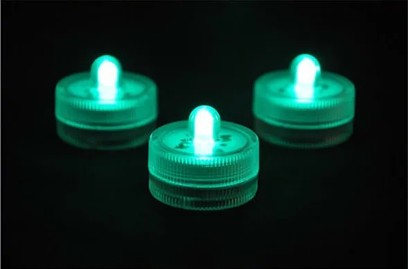 

200pcs Multicolor Waterproof LED Tea Light For Wedding Party Events Holidays Floral Arrangement Decoration Submersible LED Light