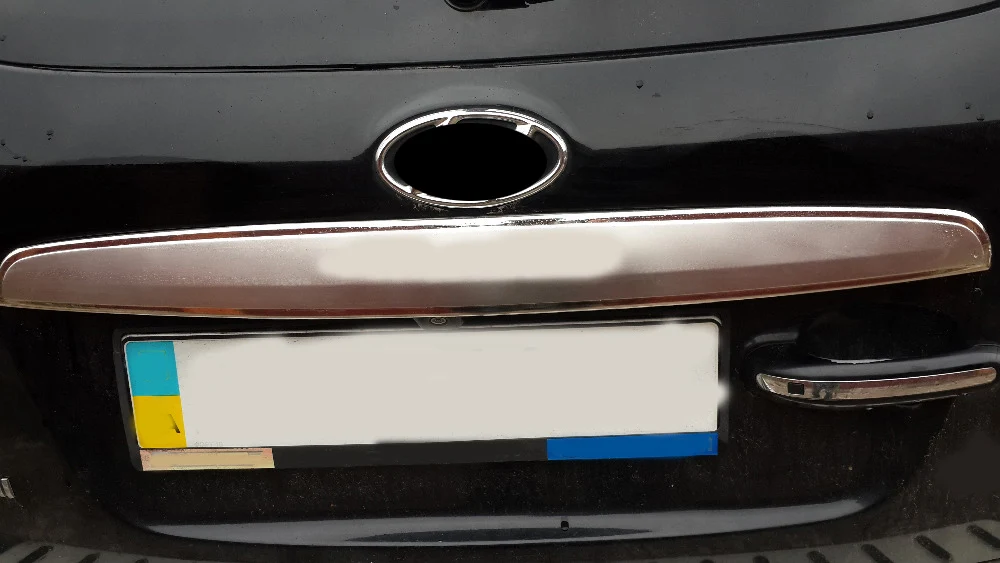 

07 08 09 10 11 12 FOR HYUNDAI Santa Fe Stainless Steel Rear Trunk Lid Cover Trim 2007 2008 2009 2010 2011 2012