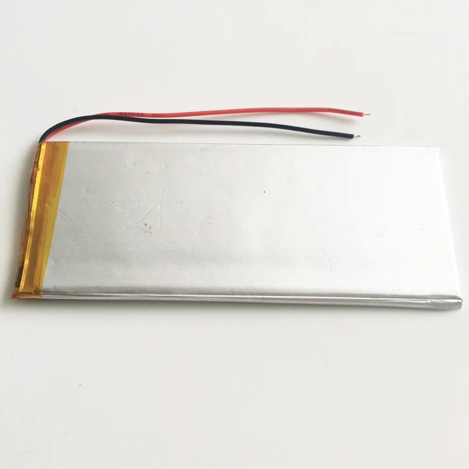 Bateria Recarregável de Polímero de Lítio, LiPo Cell, Câmera, DVD, GPS, Relógio Inteligente, Alto-falante Bluetooth, 3.7V, 2000mAh, 3046113