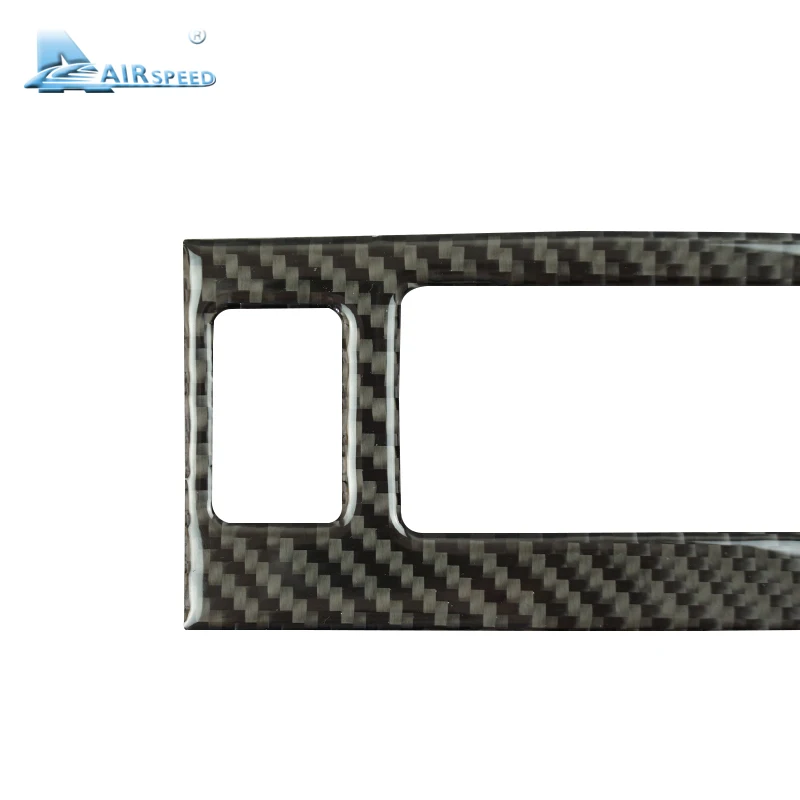 Real Soft Carbon Fiber Sticker for Subaru Forester 2013 2014 2015 2016 2017 2018 LHD RHD Car Seat Button Cover Sport Button