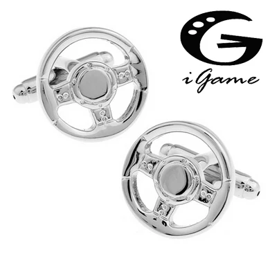 

New Arrival High Quality Gifts for Men Designer Cuff links Copper Material Steering Wheelr Design CuffLinks Free Shipping