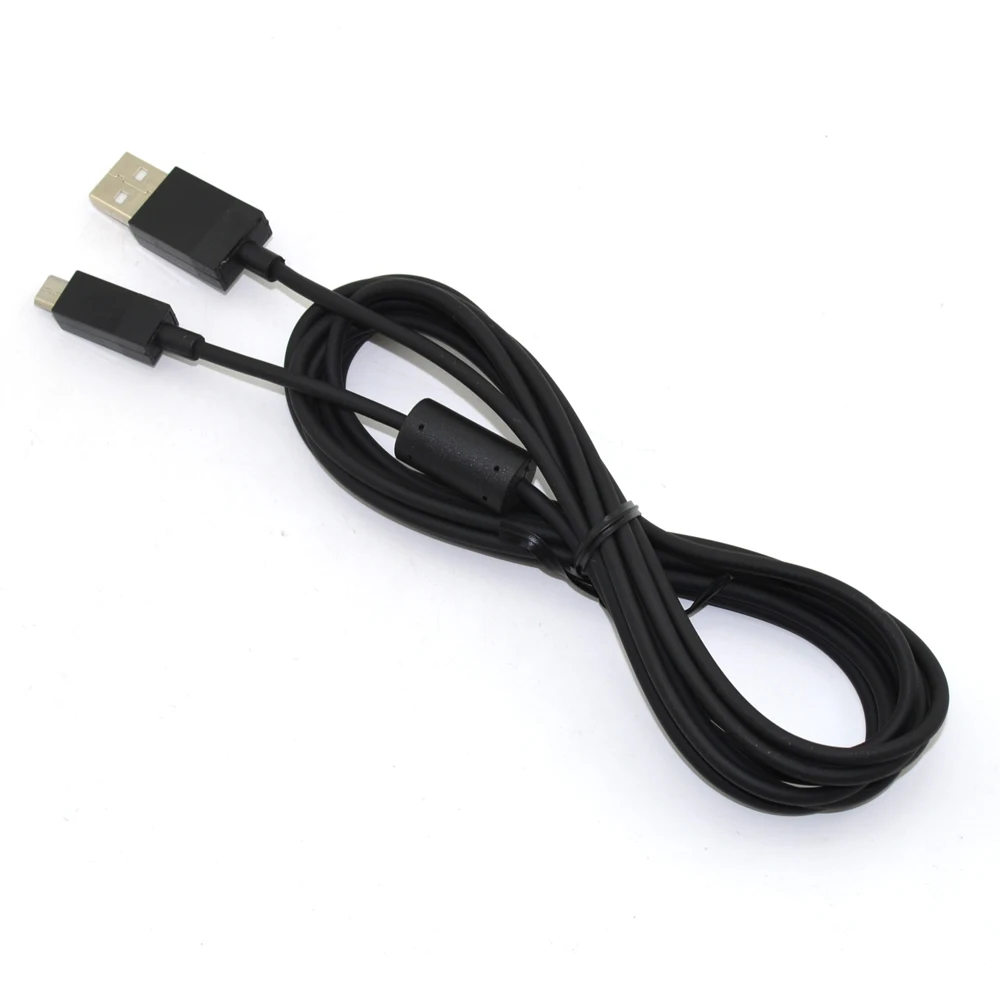 

100pcs wholesale 2.75m Power Charging Charger Charge Cable USB Cord Lead for Xbox One