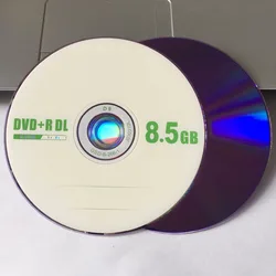 Sprzedaż hurtowa 5 płyt klasy A X8 8.5 GB puste owoce drukowane DVD + R DL Disc