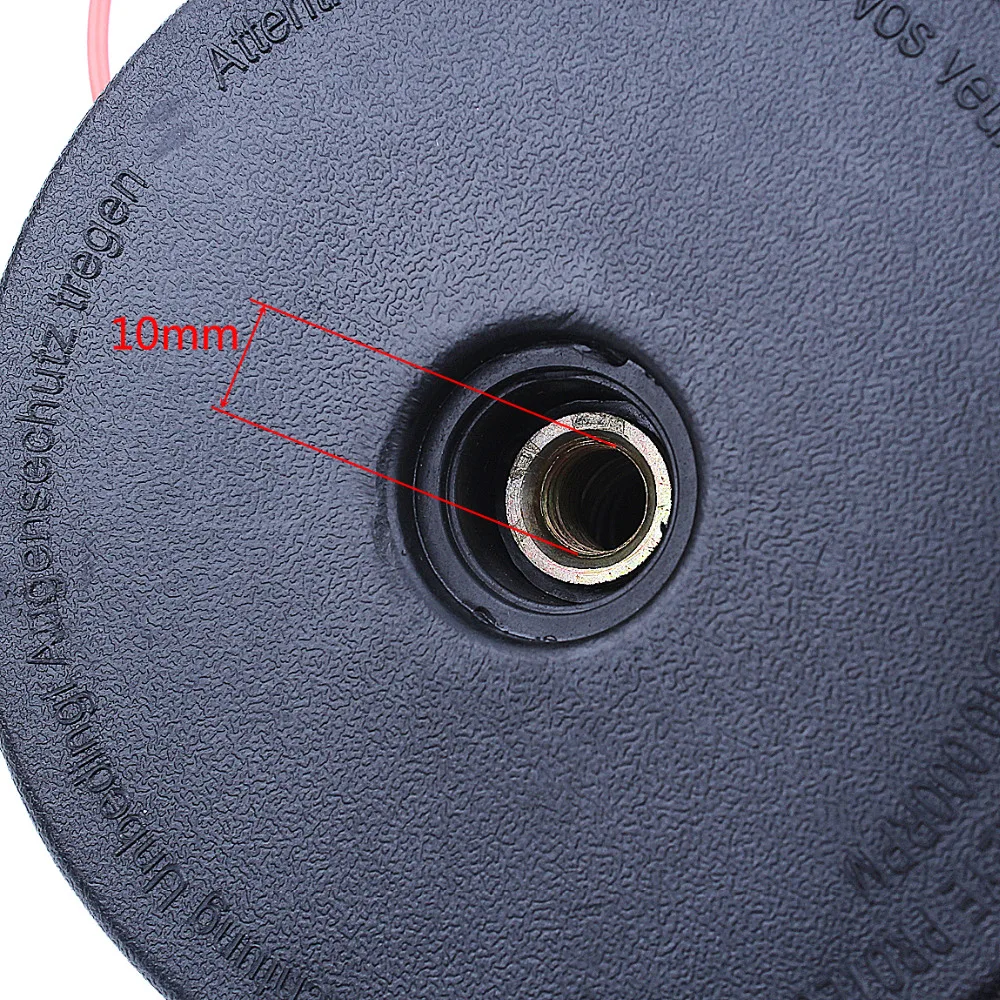Cabezal de corte de hierba M10 x 1,25mm para cortadora de cuerdas Stihl, desbrozadora, 25-2 Autocut, repuesto de doble línea