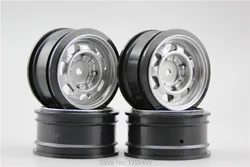 4 pz 1/10 Touring & Drift Wheel Rim Classic2S (Pittura Argento) 6mm offset misura per 1:10 Touring & Drift Car 1/10 Rim 11083