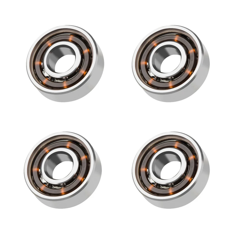 20pcs Bearing Steel 608 Inline Roller Wheel Bearing 8x22x7mm Shaft for Fingertip Gyro