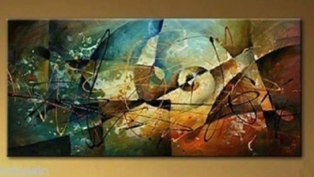 

Hand Painted Modern Abstract Art Oil Painting for Living Room Wall Decor Canvas Oil Reproductions No Framed High Quality